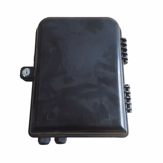 Caja de terminación de fibra óptica de 1x16 núcleos FTTH, 16 puertos, divisor FTTH, caja de distribución de fibra óptica de acero para exteriores