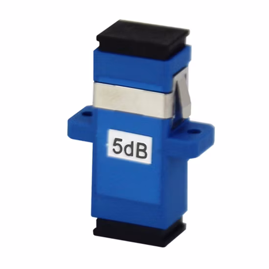 Atenuador óptico de fibra fija monomodo LC Sc Upc 5dB